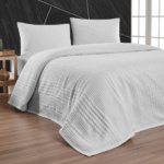 Beauty Home Πικέ υπέρδιπλη Division Αrt 1995 Λευκό 230x240 230x240