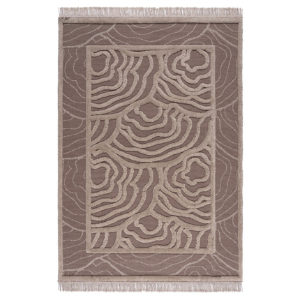 Beauty Home Χαλί Noir Art 9434 200x290 Beige Μπεζ