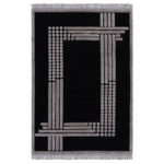 Beauty Home Χαλί Noir Art 9437 165x230 Black Μαύρο