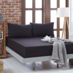 Beauty Home Σεντόνι μονό μονόχρωμο Art 1999 170x260 Μαύρο 170x260