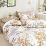 Beauty Home Σετ σεντόνια υπέρδιπλα με λάστιχο Art 12602 Rossi 165x200+30 Εκρού,Μπεζ Υπέρδιπλο