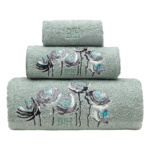 Beauty Home Σετ πετσέτες Art 3394 Σετ 3τμχ Βεραμάν Σετ 3τμχ