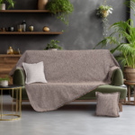 Beauty Home Ριχτάρι Τριθέσιο Art 8620 180x300 Μπεζ