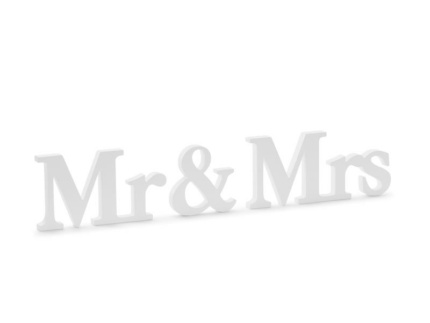 Beauty Home ΞΥΛΙΝΟ ΔΙΑΚΟΣΜΗΤΙΚΟ MR & MRS