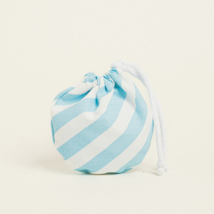 Beauty Home ΠΟΥΓΚΙ ΟΒΑΛ ΜΕ ΚΟΡΔΟΝΙ 13 x 14 cm ΔΙΑΓΩΝΙΑ ΡΙΓΑ ΓΑΛΑΖΙΟ
