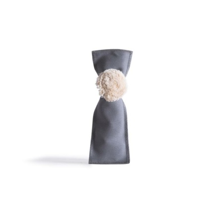 Beauty Home ΠΟΥΓΚΙ ΜΑΚΡΟΣΤΕΝΟ PREMIUM 6 x 19 cm -ΓΚΡΙ