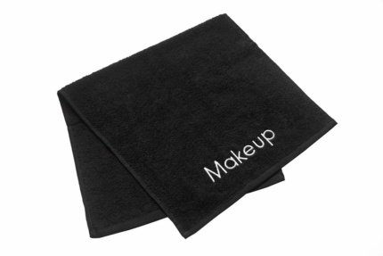 Beauty Home Πετσέτα Make up Art Ε3061 30x30 Μαύρο 30x30