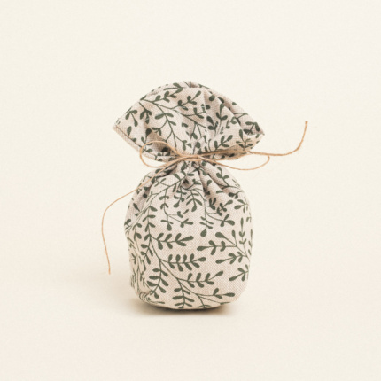 Beauty Home ΠΟΥΓΚΙ ΜΕ ΒΑΣΗ 8 x 12 cm ΠΡΑΣΙΝΑ ΚΛΑΔΑΚΙΑ