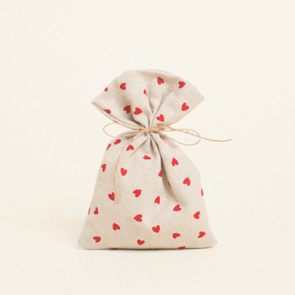 Beauty Home ΠΟΥΓΚΙ 12 x 17 cm ΜΙΚΡΕΣ ΚΟΚΚΙΝΕΣ ΚΑΡΔΙΕΣ