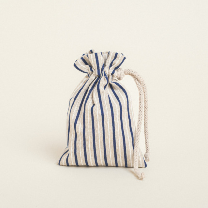 Beauty Home ΠΟΥΓΚΙ ΜΕ ΚΟΡΔΟΝΙ 12 x 17 cm  ΡΙΓΕ ΜΠΛΕ