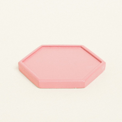 Beauty Home ΚΕΡΑΜΙΚΟ ΠΟΛΥΓΩΝΟ ΣΟΥΒΕΡ 9 x 10 X 1,2 cm ΣΑΠΙΟ ΜΗΛΟ