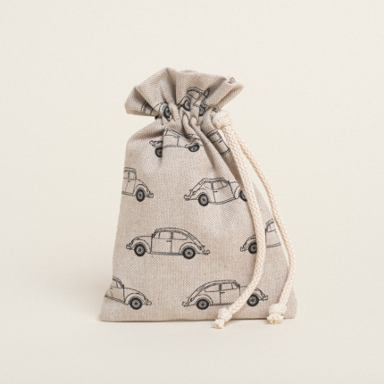 Beauty Home ΠΟΥΓΚΙ ΜΕ ΚΟΡΔΟΝΙ 12 x 17 cm  ΚΛΑΣΣΙΚΟ VW BEETLE