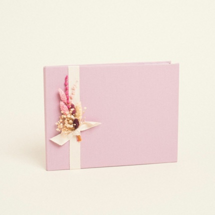 Beauty Home ΒΙΒΛΙΟ ΕΥΧΩΝ ΜΟΝΟΧΡΩΜΟ ΒΑΜΒΑΚΕΡΟ 100% ΣΑΠΙΟ ΜΗΛΟ